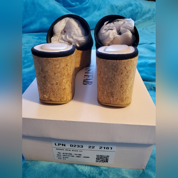 NIB Women’s Just Fab Platform Shoes Size 8.5 - Picture 5 of 13